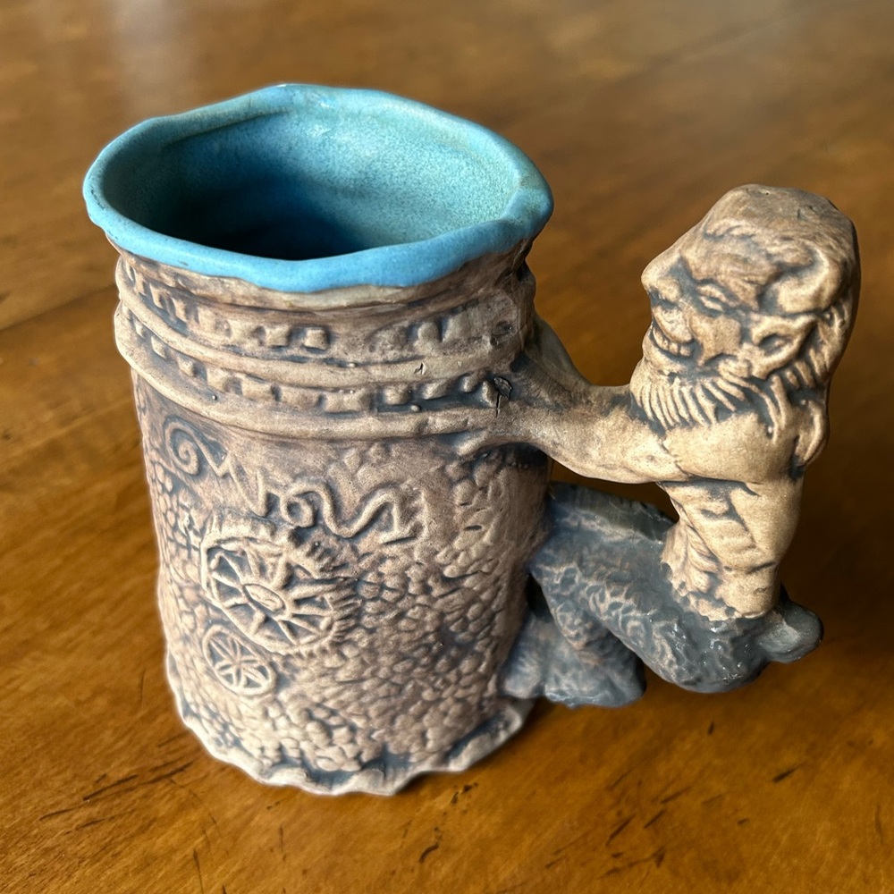 1971 Jim Rumph Tankard, Vintage Pottery